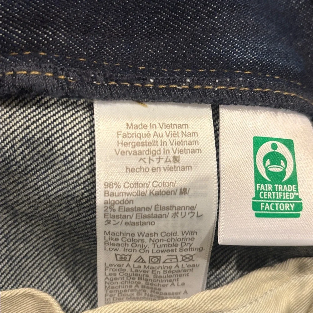 J. Crew Mens 484 slim-fit jeans dark wash 31x30